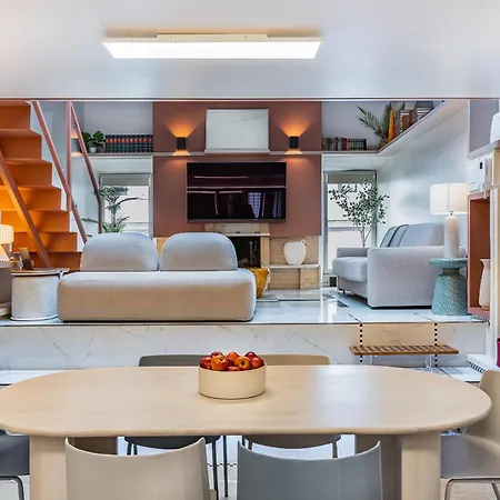 아파트 Altiora - Luxury Loft In Trastevere, 로마
